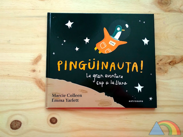 Portada del libro ¡Pingüinauta! La gran aventura hacia la luna