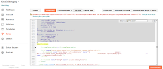 Cara Mengganti Header Bawaan Blogspot Melalui Edit Html