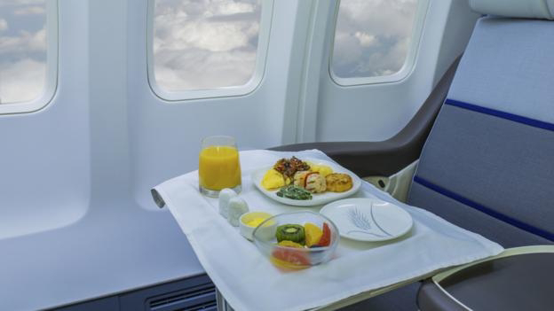 why does food taste different on an Aeroplane?