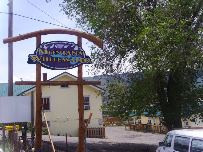 Montana White Water Sign