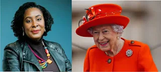 Uju Anya and Queen Elizabeth II