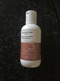 Bottle of Revolution Haircare Plex 3 Bond Restore Treatment