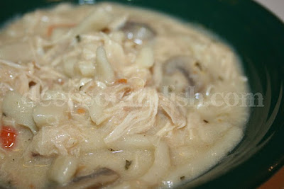  Fashioned Chicken  Dumplings on Deep South Dish  Old Fashioned Homestyle Chicken And Noodles