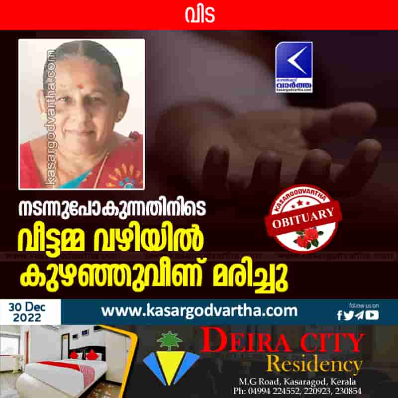 Woman collapsed and died on the way, Kerala, news, Top-Headlines,Woman, Dead, Obituary.