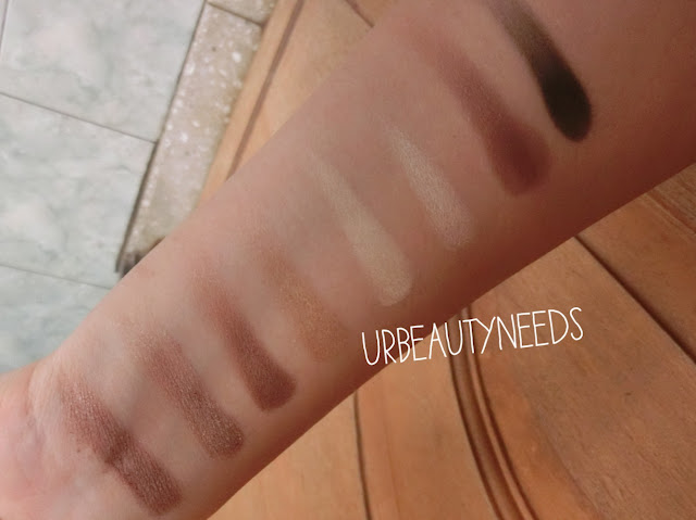 Lt pro naturally glam review swatch first row