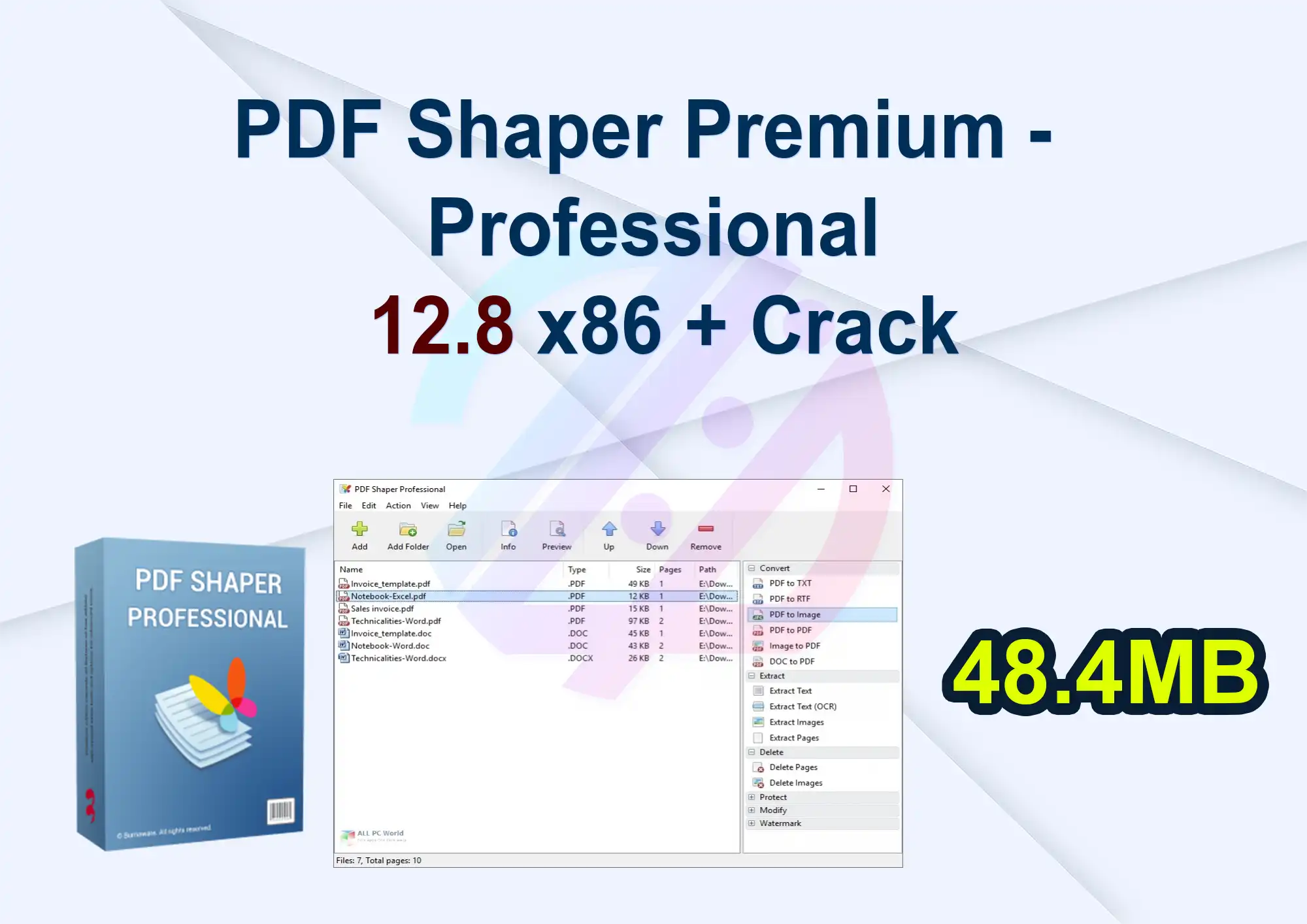 PDF Shaper Premium – Professional 12.8 x86 + Crack