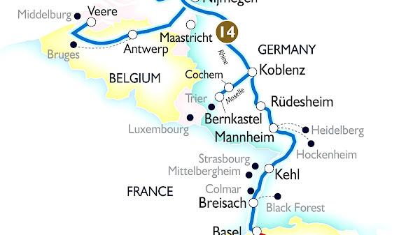Scenic Tours Rhine River Cruises