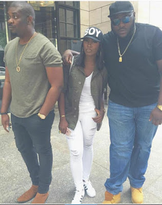 Don Jazzy and Tiwa Savage meets Jay Z