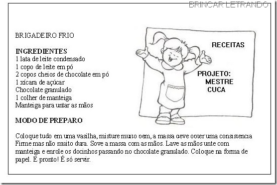 RECEITA DO BRIGADEIRO FRIO