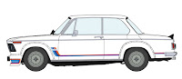 Hasegawa 1/24 BMW 2002 turbo (HC24) English Color Guide & Paint Conversion Chart