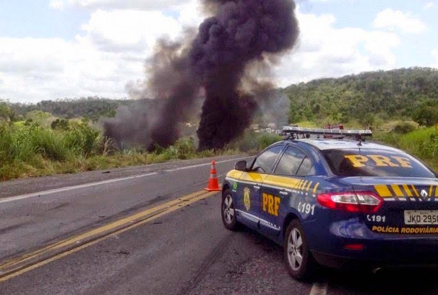 Motorista morre em grave acidente na BR-242, próximo ao Zuca