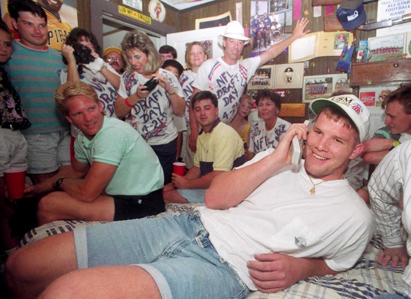 brett favre text pics. quot;Brett Favre, when he was Jenn