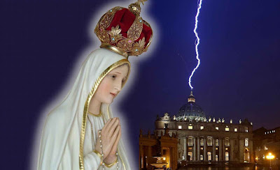 Resultado de imagem para raio sobre o vaticano no dia 7 de outubro