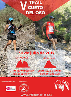 Clasificaciones Trail Cueto del Oso 2017