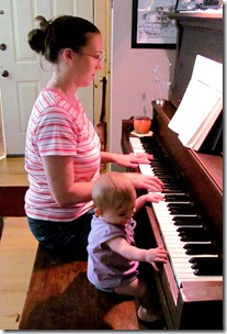 Andrea & Elaine on Piano