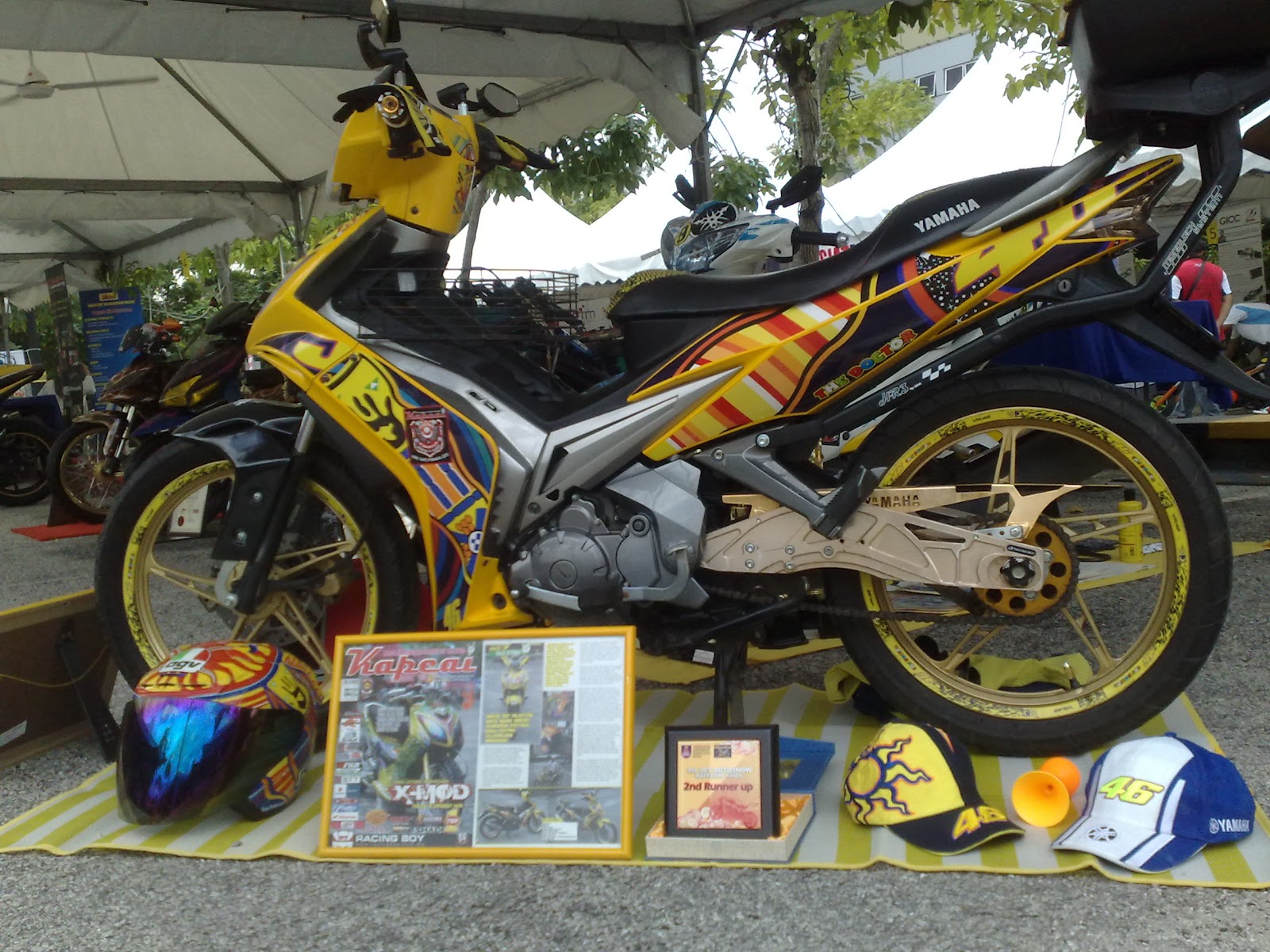 APIEY Baik Buruk Motosikal Yamaha 135 LC
