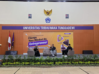  Tingkatkan Atmosfer Kewirausahaan di Lingkungan Kampus, Unitri Gelar Seminar Inisiasi Kewirausahaan.