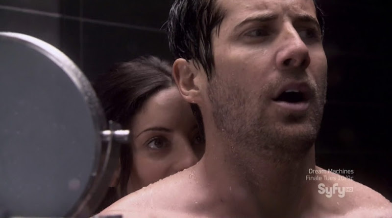 Niall Matter Shirtless in Eureka s5e05