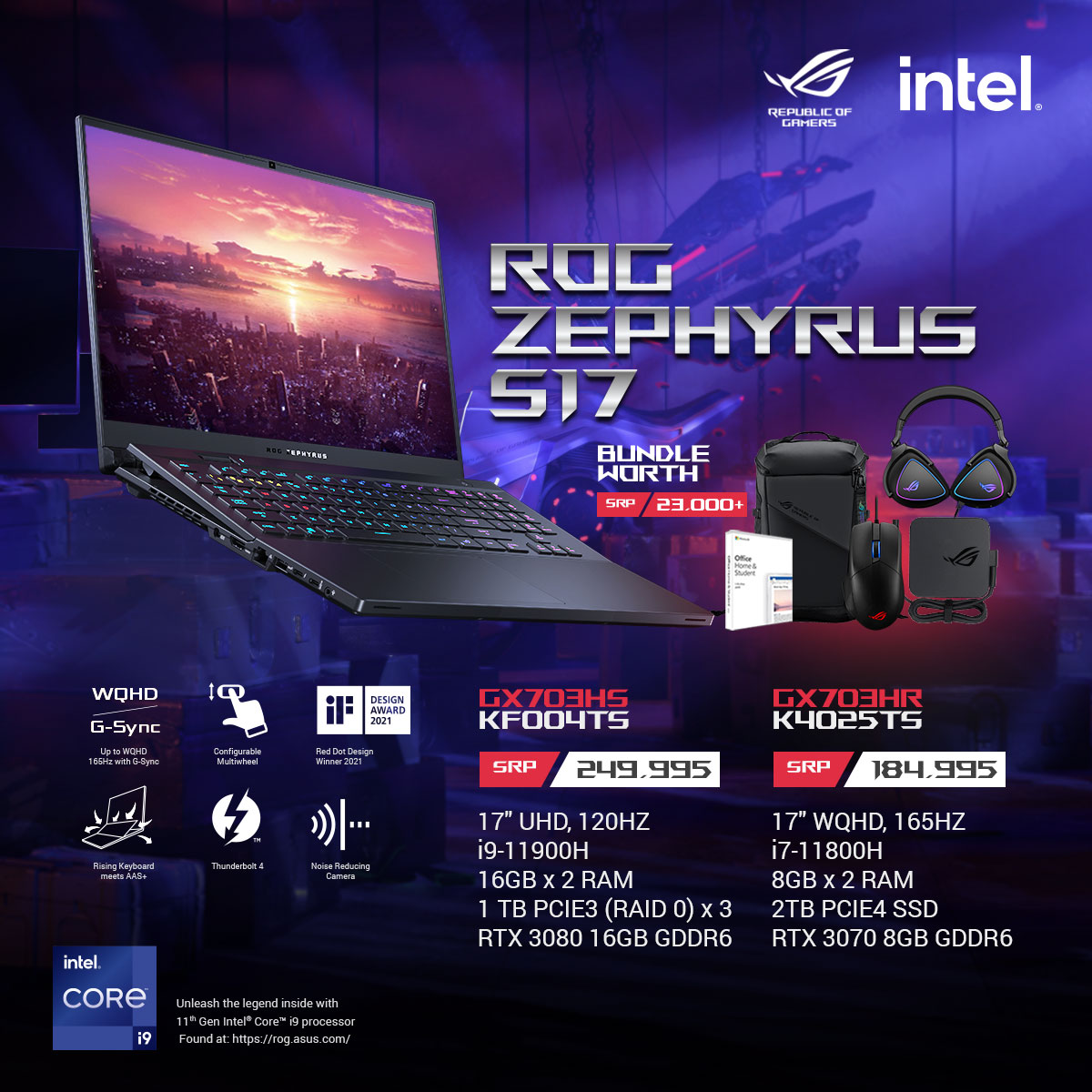 ROG Zephyrus S17 Key Features and Price
