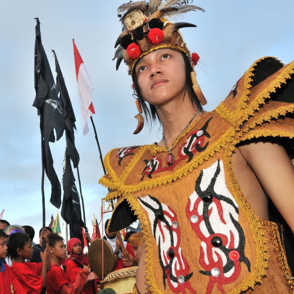 Pemeluk Islam Suku Dayak di Kalimantan - Jual Kaos Dakwah Jogja