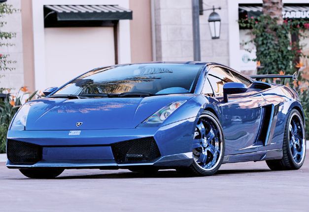 Lamborghini Gallardo Spyder Blue