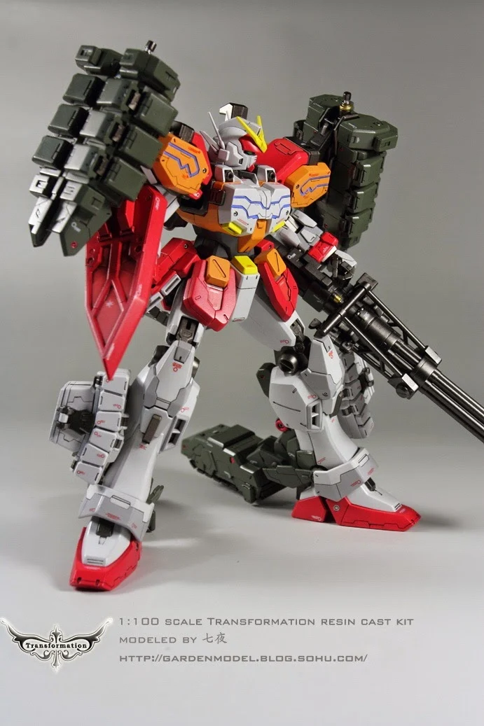 Custom Build: MG 1/100 Gundam Heavyarms EW Ver. + Igel Equipment