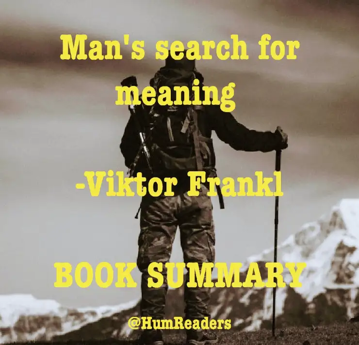 man's search for meaning by Viktor Frankl book summary