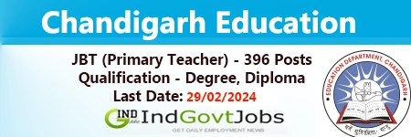 Chandigarh Education JBT 2024