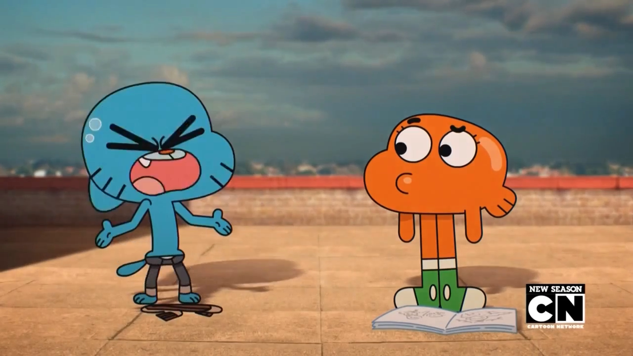 Shirtless Drawn Cartoon Boys: Shirtless Gumball Watterson in The Amazing  World of Gumball 4