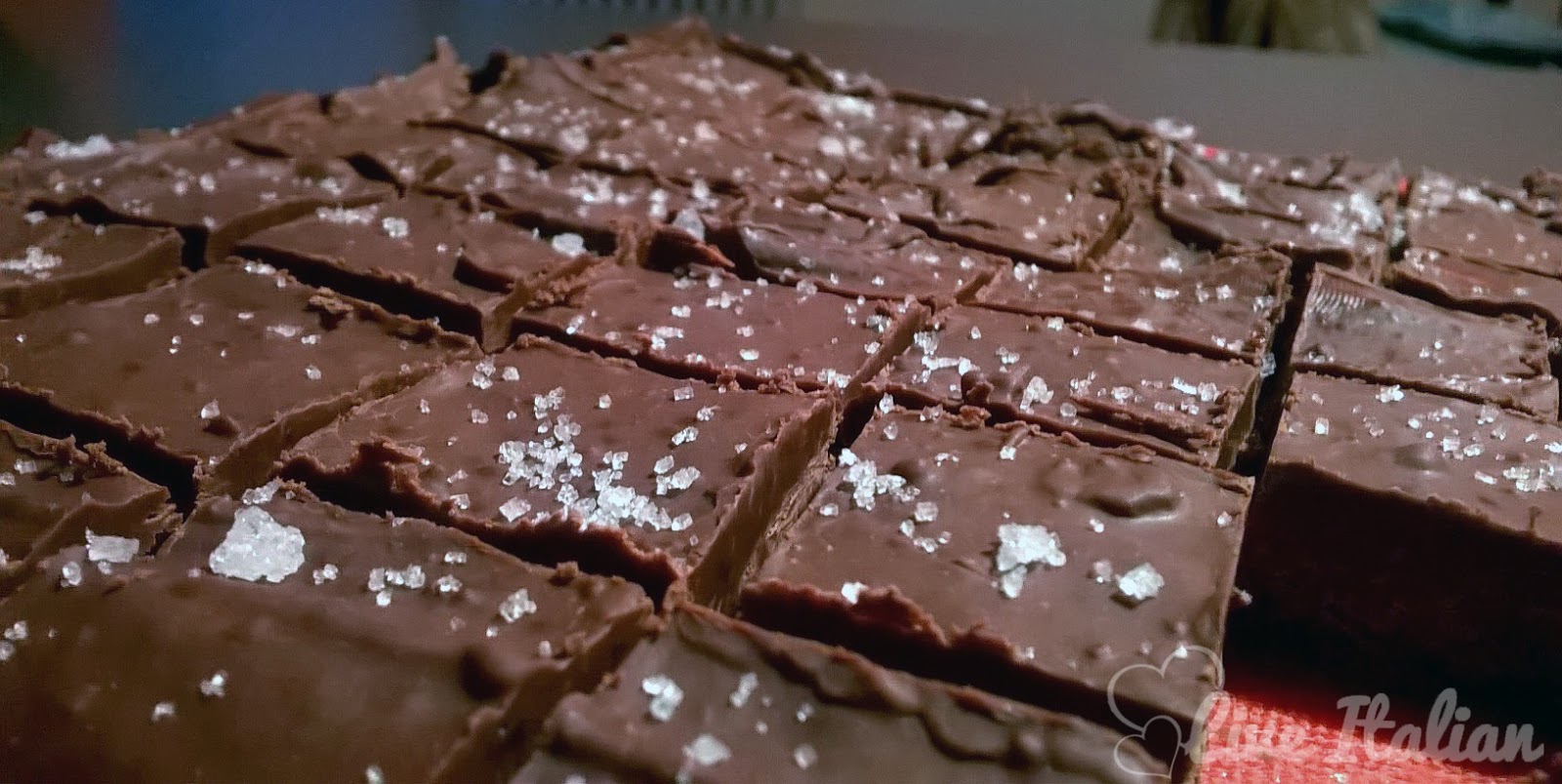 Fudge al Cioccolato con Sale in Fiocchi