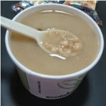 A bowl of the famous Senate bean soup served in the Dirksen Building, September 2014.
