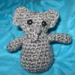 patron gratis elefante amigurumi | free pattern amigurumi elephant 