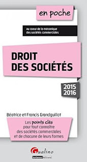 Livre Droit des sociétés 2015-2016 GRATUIT