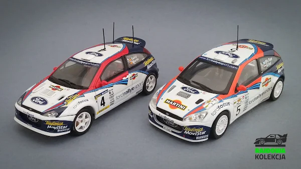 AUTOart vs Minichamps Ford Focus RS WRC 02