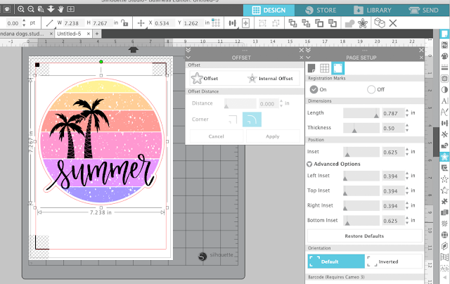 waterslide decal, cameo 4, print and cut, silhouette cameo print and cut, silhouette project