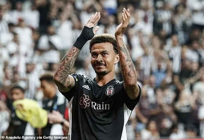 Dele Alli plays 78 minutes on his Besiktas debut following his loan move from Everton