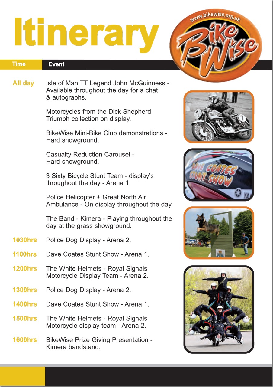 Bikewise-Itinerary-2017