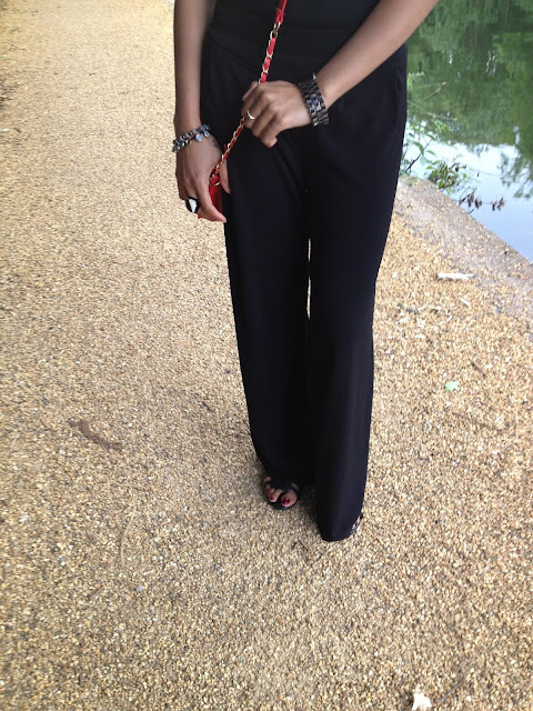 High Waisted Trousers from Primark and Shoes from HM