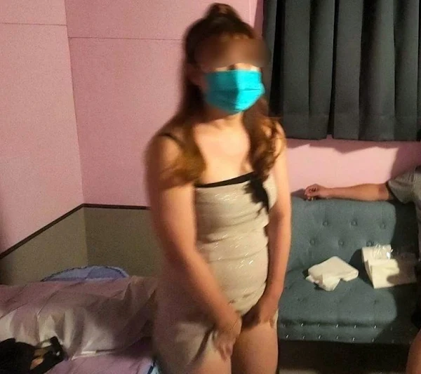 ▲為避免性交易成為防疫破口，第六分局西屯派出所派員探訪蒐證後聲請搜索票，查獲鐘女等5名女服務生及廖男等2名消費客人。（圖／記者林明佑翻攝）