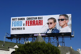 Ford v Ferrari movie billboard