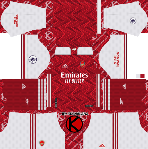 Arsenal 2020 21 Adidas Kit Dls2019 Kuchalana