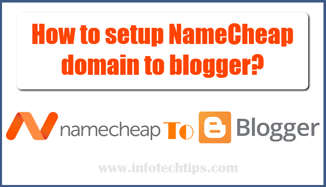 namecheap domain to blogger