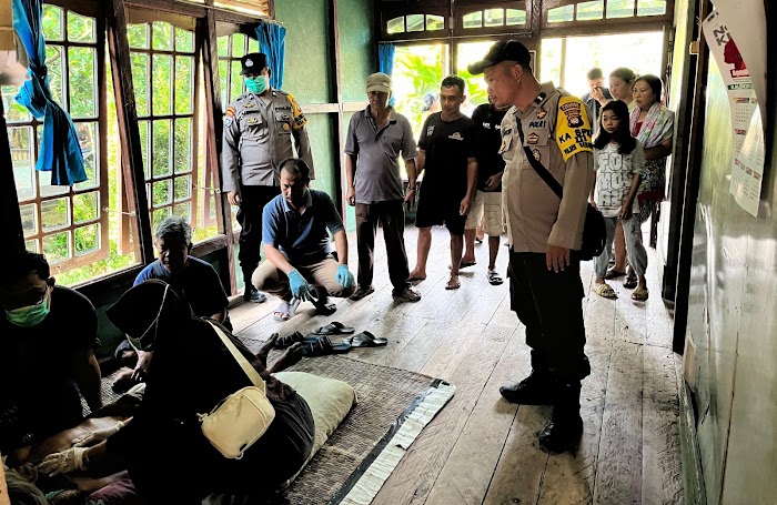 Tragis, Seorang Petani Lansia di Kembayan Ditemukan Tewas Gantung Diri dengan Tali Kapuak