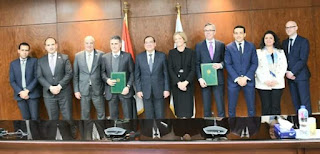 وزير البترول و سفيرة النرويج يشهدان توقيع اتفاقية تعاون مشترك بين ثلاث شركات