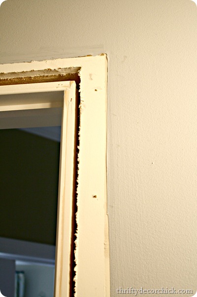 removing door trim