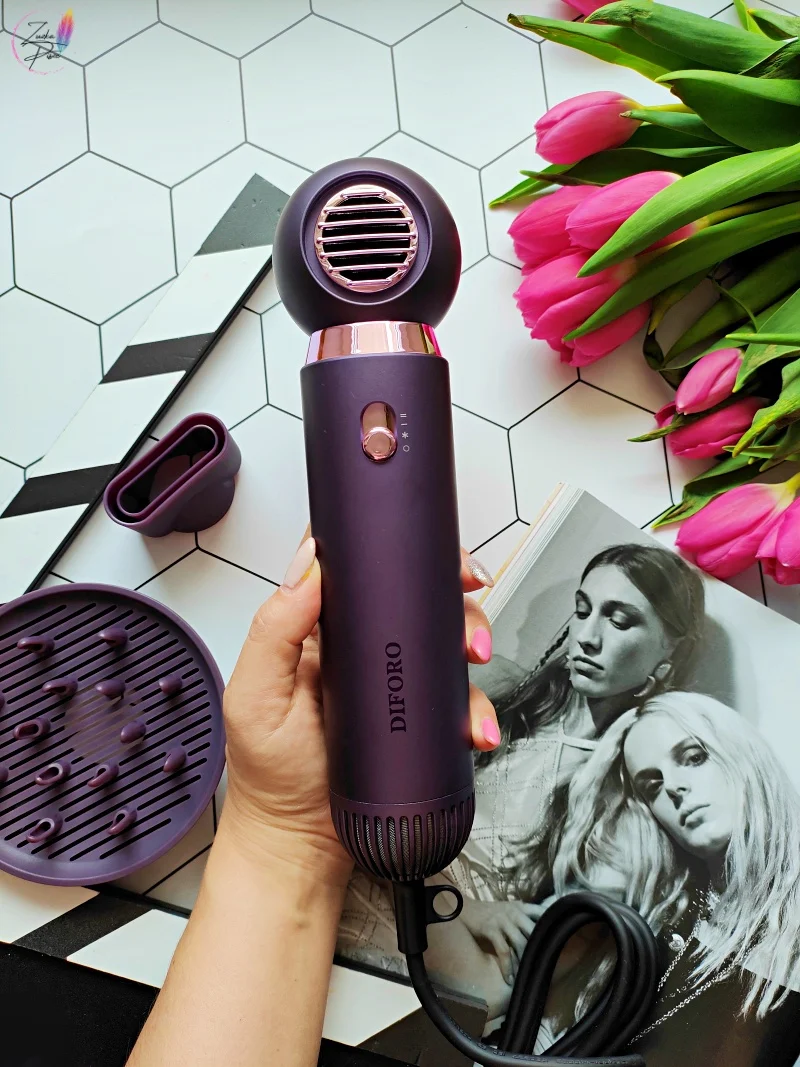 NOWOŚĆ! DIFORO LESTE Plasma Hair Dryer - suszarka z silnikiem Plazmowym