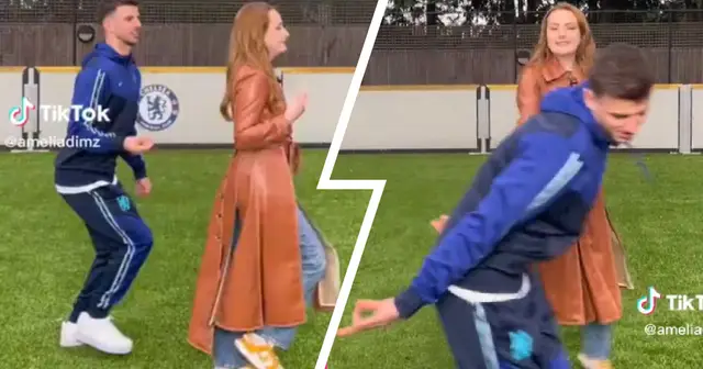 Chelsea fans react with fury as Mason Mount dances with TikTok influencer in new video