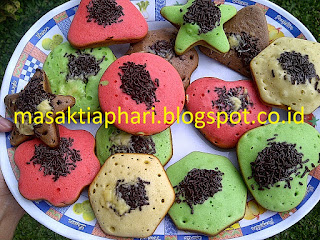 resep kue cubit rainbow