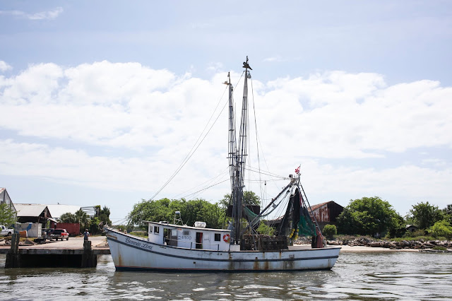 Shrimp boat in Fernandina