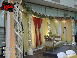 Wedding Dinner at Pandan Indah Dewan MPAJ by Vina Canopy & Decor